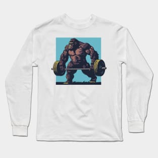 gorilla at gym Long Sleeve T-Shirt